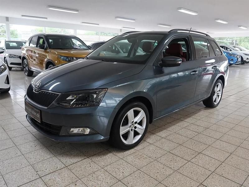 Blåmetal Brugt 2016 Skoda Fabia Style Hatchback | 129.900 kr. (Dyr) - Billede 1/4