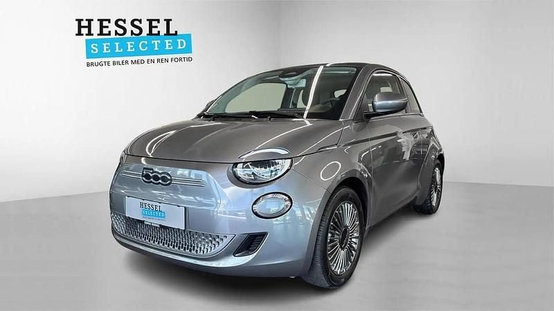 Gråmetal Brugt 2022 Fiat 500e Icon Hatchback | 124.900 kr. (Fair pris) - Billede 1/4