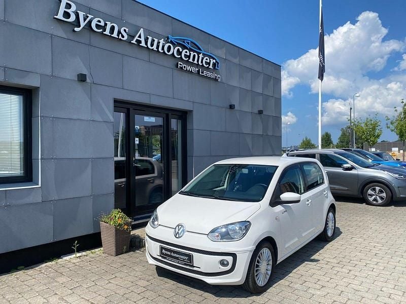 Hvid Brugt 2014 VW up! Life Hatchback | 54.900 kr. (Fair pris) - Billede 1/4