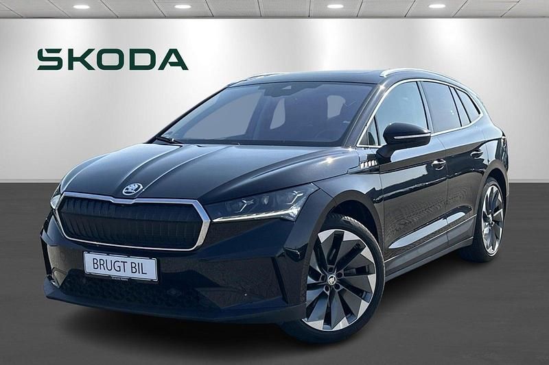 Sortmetal Brugt 2021 Skoda Enyaq iV Suite SUV | 237.900 kr. (Lidt for dyr) - Billede 1/4