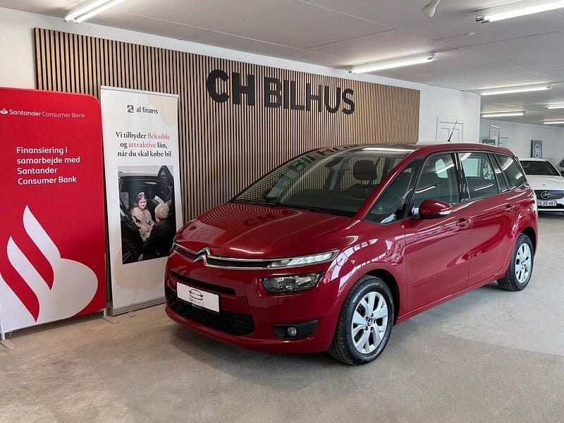 Brugt Citroën Grand C4 Picasso Seduction 120 HK (88 kW) 2016 Rød MPV