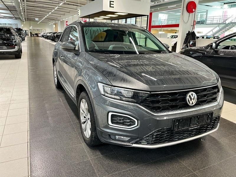 Gråmetal Brugt 2020 VW T-Roc Sportline SUV | 234.980 kr. (God pris) - Billede 1/3