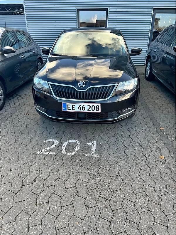 Sort Brugt 2018 Skoda Rapid Sedan | 99.500 kr. (Fair pris) - Billede 1/4