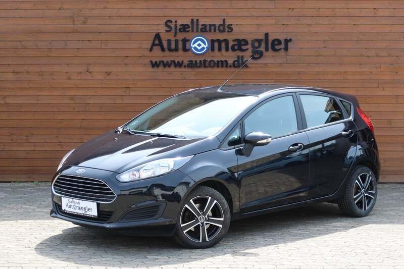 Sortmetal Brugt 2015 Ford Fiesta Trend Hatchback | 65.000 kr. (Fair pris) - Billede 1/4