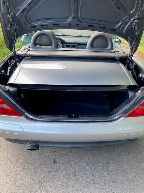 Brugt Mercedes SLK230 193 HK (141 kW) 1997 Sølv Cabriolet