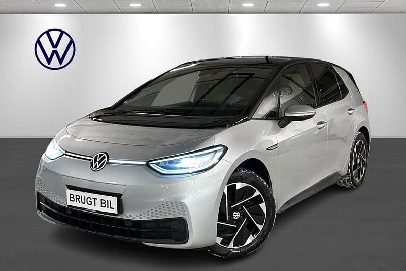 Sølvmetal Brugt 2021 VW ID.3 Pro Hatchback | 169.900 kr. (Lidt for dyr) - Billede 1/4