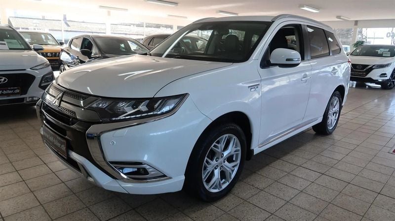 Hvidmetal Brugt 2020 Mitsubishi Outlander P-HEV Intense SUV | 199.900 kr. (Lidt for dyr) - Billede 1/4