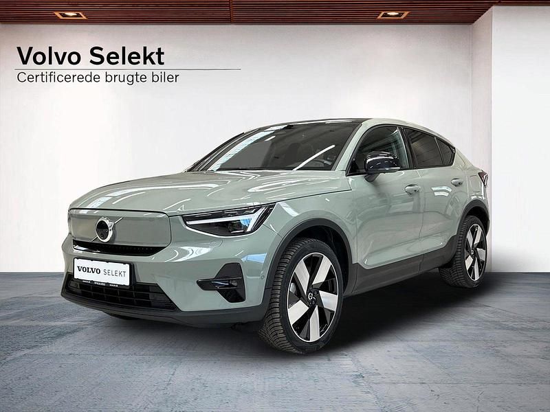 Grøn Brugt 2023 Volvo EC40 Ultimate SUV | 329.900 kr. (Lidt for dyr) - Billede 1/3