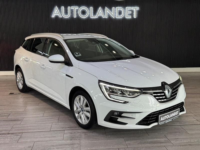 Hvid Brugt 2021 Renault Mégane IV Zen Stationcar | 134.800 kr. (God pris) - Billede 1/4