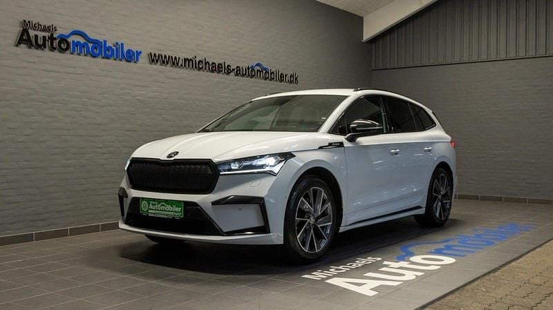Hvidmetal Brugt 2022 Skoda Enyaq iV SportLine SUV | 249.900 kr. (Fair pris) - Billede 1/4