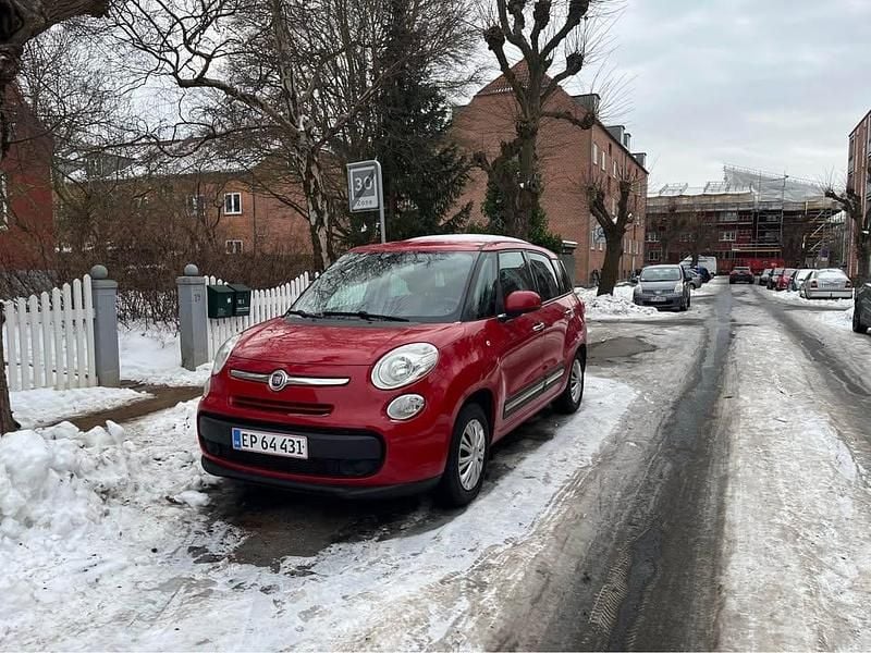 Brugt Fiat 500L Living 105 HK (77 kW) 2014 Rød MPV