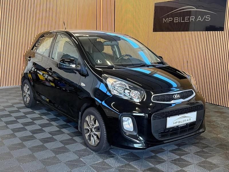 Sort Brugt 2017 Kia Picanto Hatchback | 44.500 kr. (God pris) - Billede 1/4