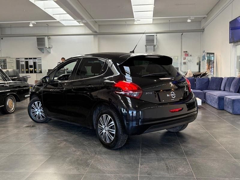 Brugt Peugeot 208 Allure Sky 100 HK (73 kW) 2018 Sortmetal Hatchback