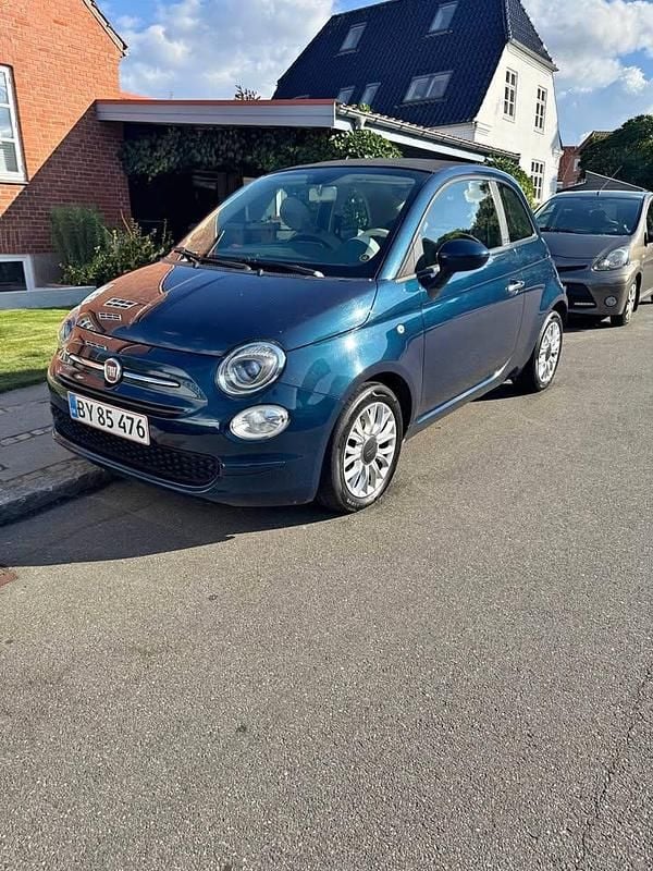 Brugt Fiat 500C 80 HK (58 kW) 2016 Blå Cabriolet