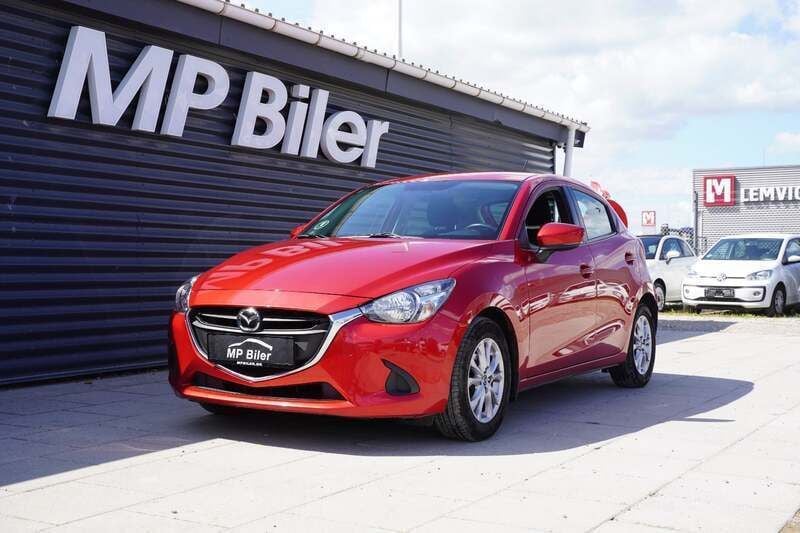 Rødmetal Brugt 2017 Mazda 2 Vision Hatchback | 97.800 kr. (Lidt for dyr) - Billede 1/4