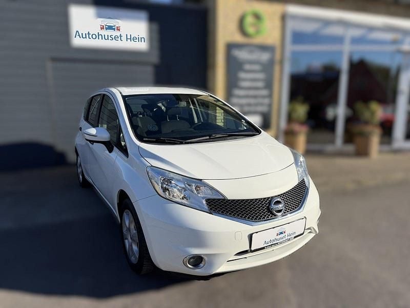 Hvid Brugt 2015 Nissan Note Visia MPV | 62.800 kr. (Fair pris) - Billede 1/4