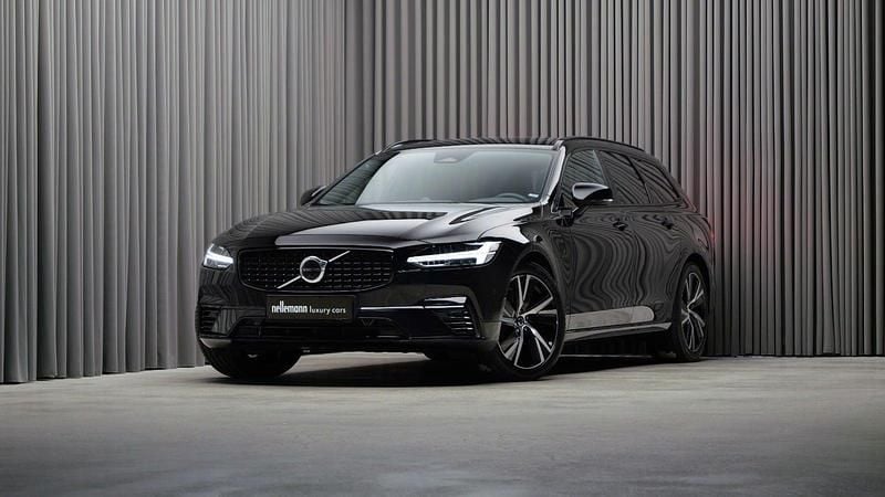 Sortmetal Brugt 2021 Volvo V90 R-Design Stationcar | 475.000 kr. (Lidt for dyr) - Billede 1/4