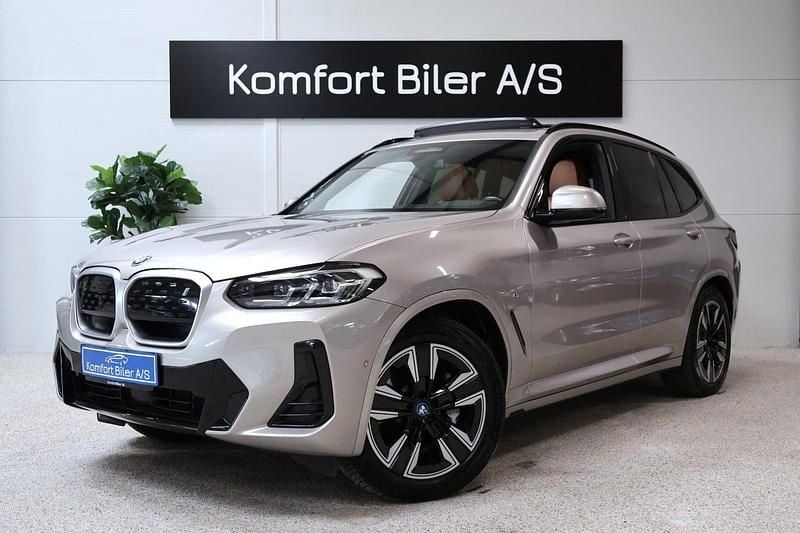 Champagnemetal Brugt 2022 BMW iX3 M Sport SUV | 339.800 kr. (Fair pris) - Billede 1/4