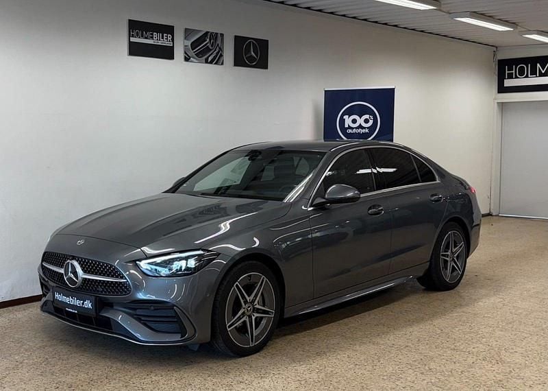 Koksmetal Brugt 2022 Mercedes C300 AMG line Sedan | 374.900 kr. (Super pris) - Billede 1/4