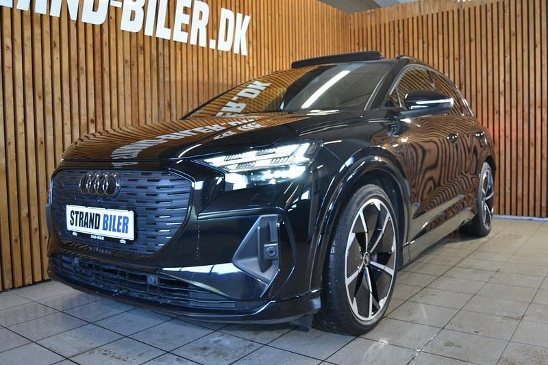 Brugt Audi Q4 e-tron S-Line 219 kW (299 HK) 2021 Sortmetal SUV