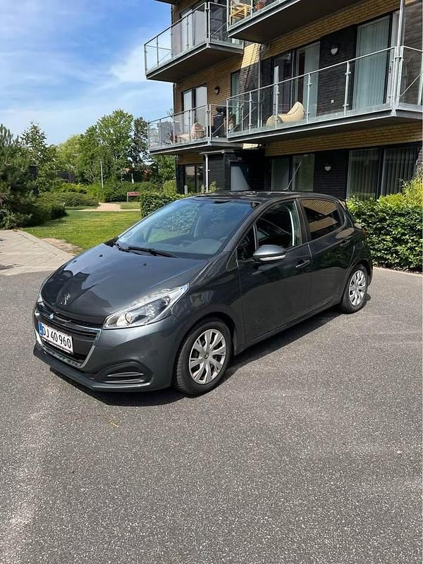 Brugt Peugeot 208 Active 82 HK (60 kW) 2017 Grå Hatchback
