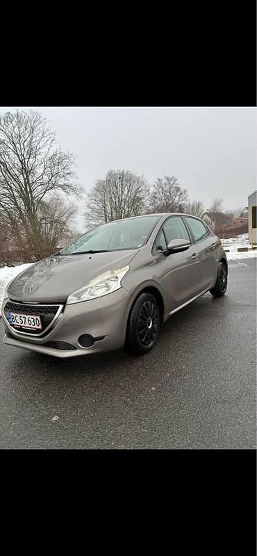 Brugt Peugeot 208 68 HK (50 kW) 2013 Grå Hatchback