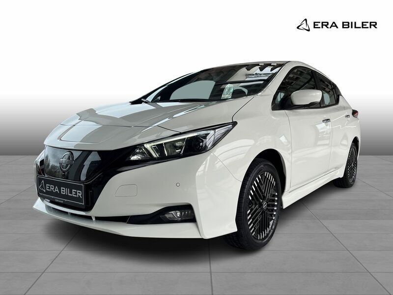 Hvid Brugt 2024 Nissan Leaf Acenta Hatchback | 154.700 kr. - Billede 1/4