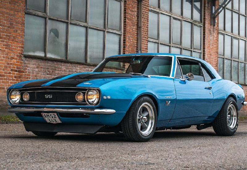 Blå Brugt 1967 Chevrolet Camaro | 339.000 kr. - Billede 1/4