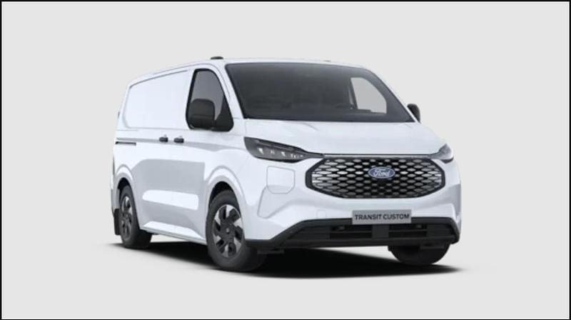 Ny Ford E-Transit Trend 100 kW (136 HK) 2026 Farve: hvid Van