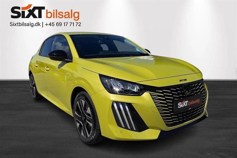 Gul Brugt 2023 Peugeot e-208 Style Hatchback | 164.900 kr. (Fair pris) - Billede 1/4