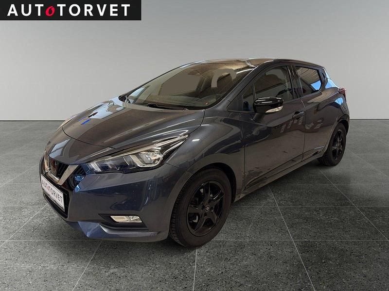 Gråmetal Brugt 2018 Nissan Micra Acenta Hatchback | 79.700 kr. (Super pris) - Billede 1/4