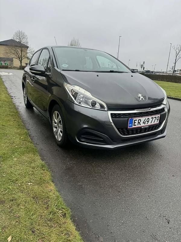Brugt Peugeot 208 82 HK (60 kW) 2017 Grå Hatchback