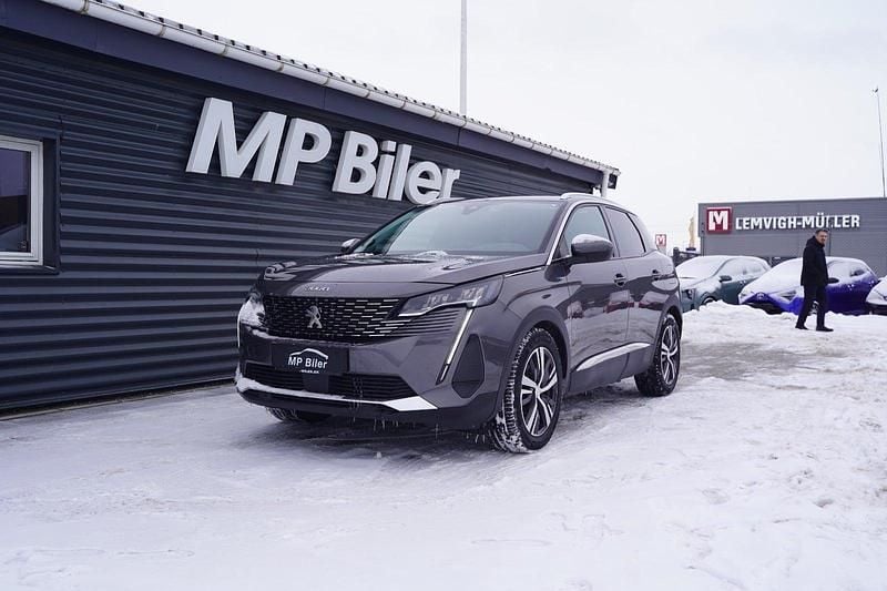Brugt Peugeot 3008 Allure 225 HK (165 kW) 2021 Grå SUV