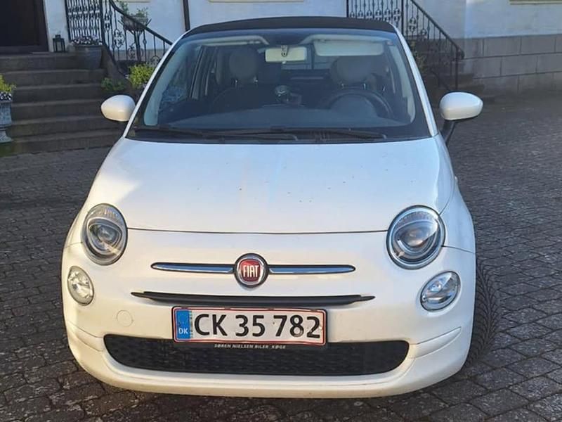 Brugt Fiat 500C Lounge 80 HK (58 kW) 2016 Hvid Cabriolet