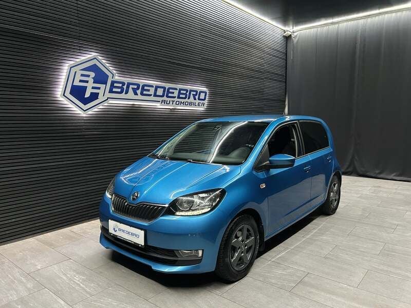 Lysblåmetal Brugt 2017 Skoda Citigo Hatchback | 79.500 kr. (Dyr) - Billede 1/4