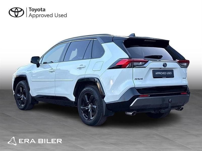 Brugt Toyota RAV4 Hybrid H3 Style 218 HK (160 kW) 2019 Hvidmetal SUV
