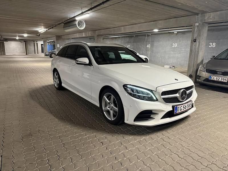 Brugt Mercedes C220 AMG line 194 HK (142 kW) 2019 Stationcar
