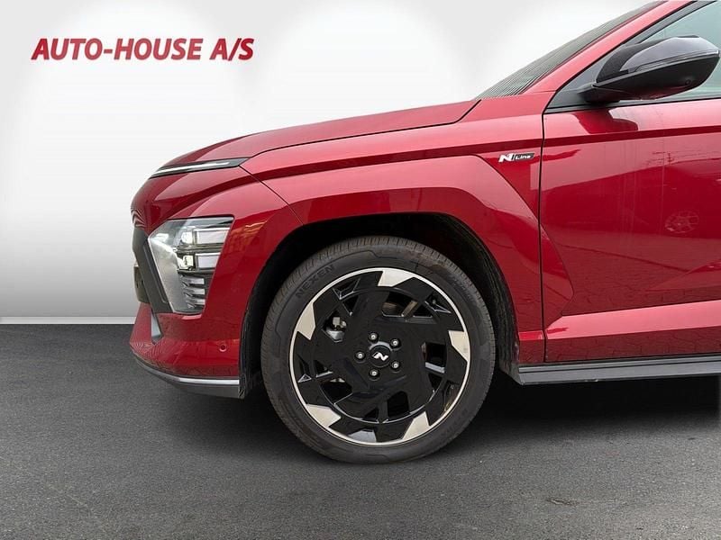 Brugt Hyundai Kona N Line 159 kW (217 HK) 2024 Mørkrødmetal SUV