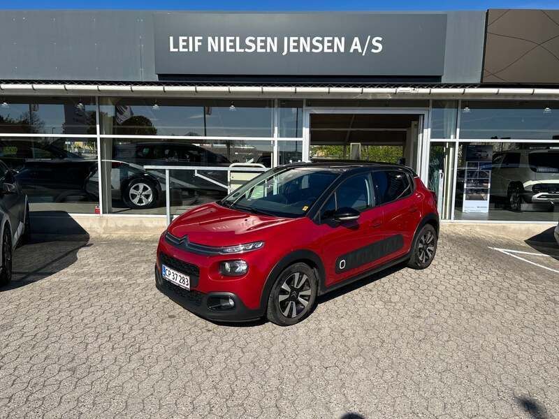 Rødmetal Brugt 2020 Citroën C3 PureTech Hatchback | 57.500 kr. (Super pris) - Billede 1/4