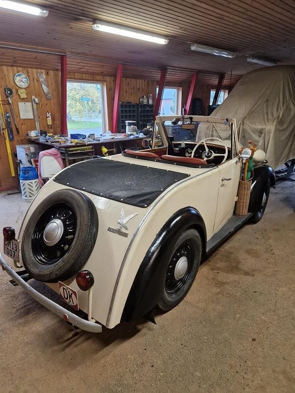 Brugt Opel Olympia 1951 Sort Sedan