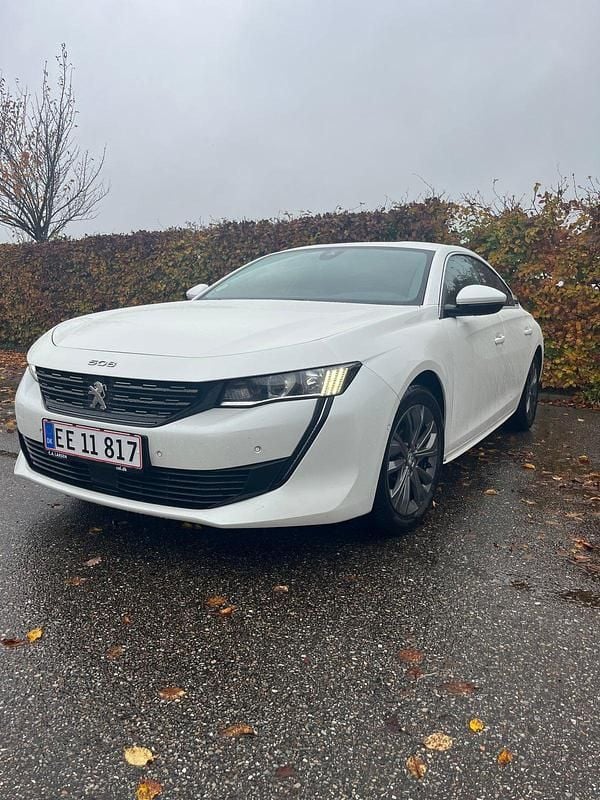Hvid Brugt 2019 Peugeot 508 Allure Hatchback | 159.900 kr. (God pris) - Billede 1/4
