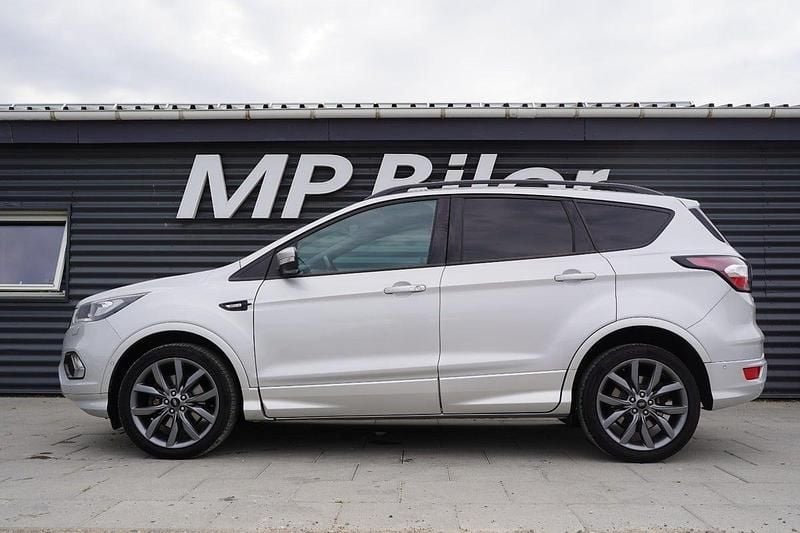Brugt Ford Kuga ST-Line 120 HK (88 kW) 2019 Sølvmetal SUV
