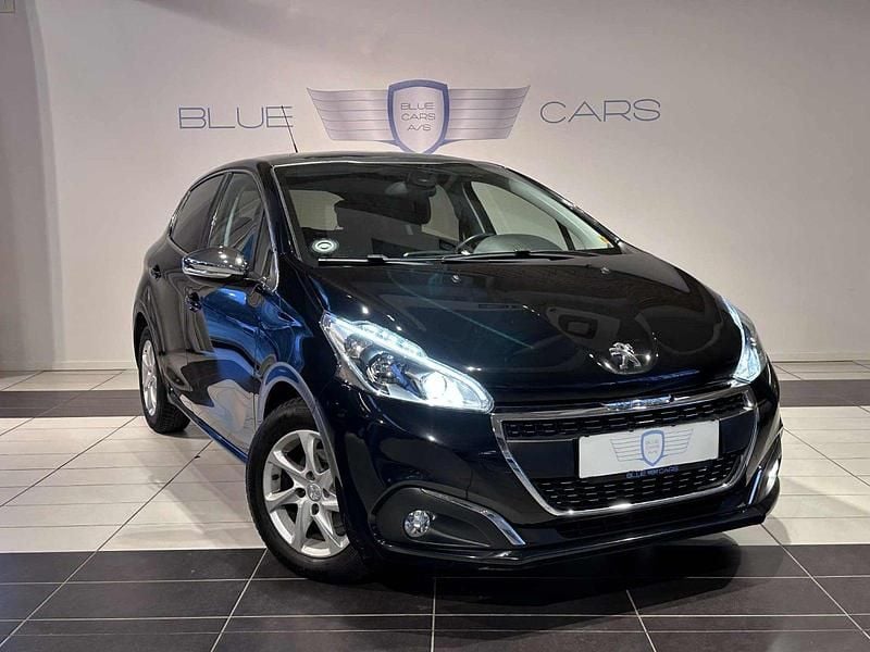 Sort Brugt 2018 Peugeot 208 Allure Sky Hatchback | 87.900 kr. (Lidt for dyr) - Billede 1/4