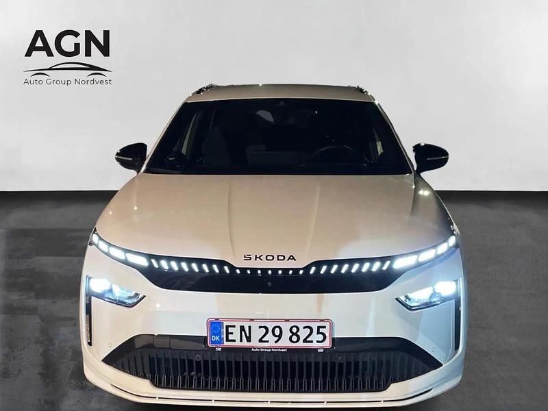 Brugt Skoda Enyaq iV SportLine 210 kW (286 HK) 2025 Hvid SUV