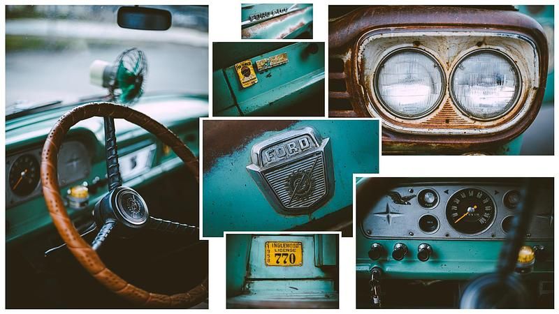 Brugt Ford F100 147 HK (108 kW) 1958 Grøn Afhentning