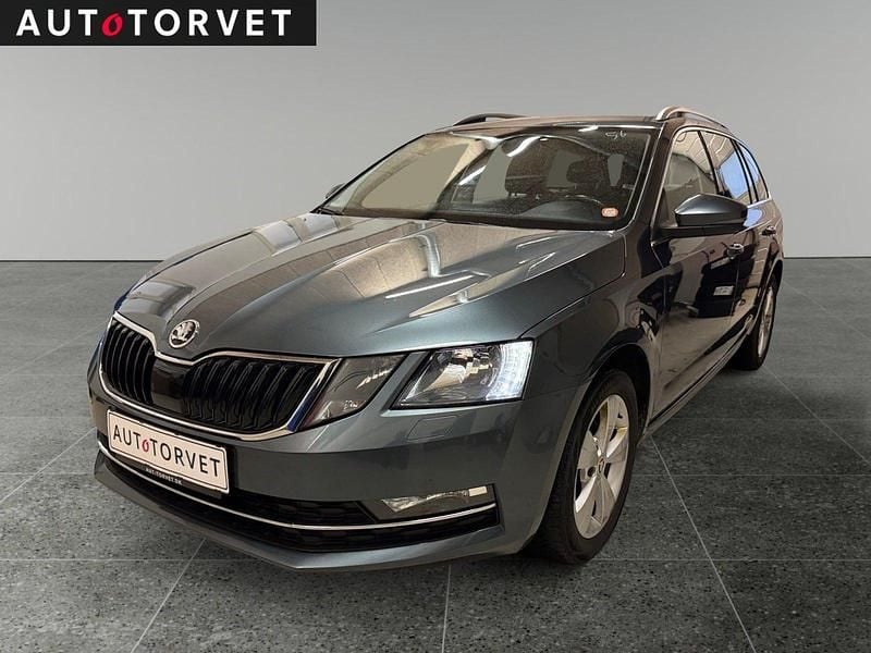 Blåmetal Brugt 2019 Skoda Octavia Style Stationcar | 119.700 kr. (Super pris) - Billede 1/4
