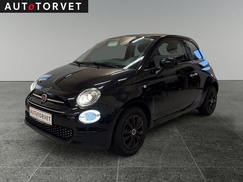 Sort Brugt 2018 Fiat 500 | 74.700 kr. (Super pris) - Billede 1/4