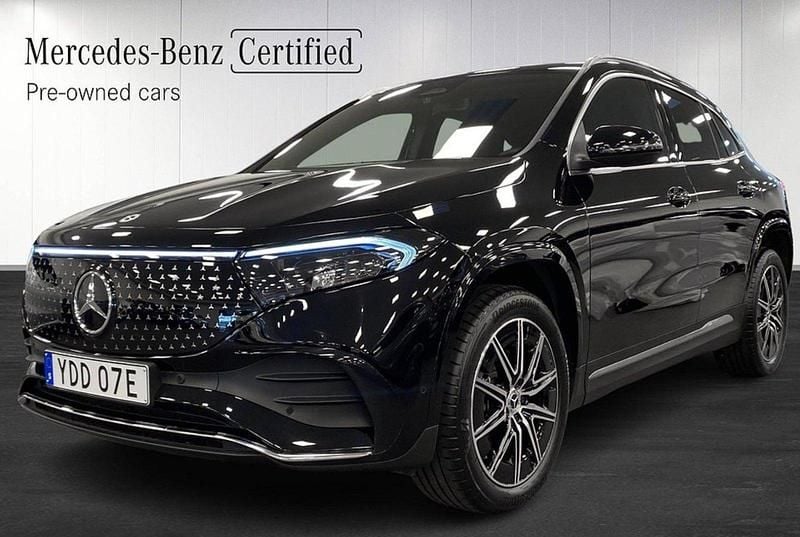 Sortmetal Brugt 2024 Mercedes EQA250+ AMG line SUV | 339.900 kr. (God pris) - Billede 1/3
