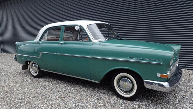 Brugt Opel Kapitän 73 HK (53 kW) 1957 Grøn