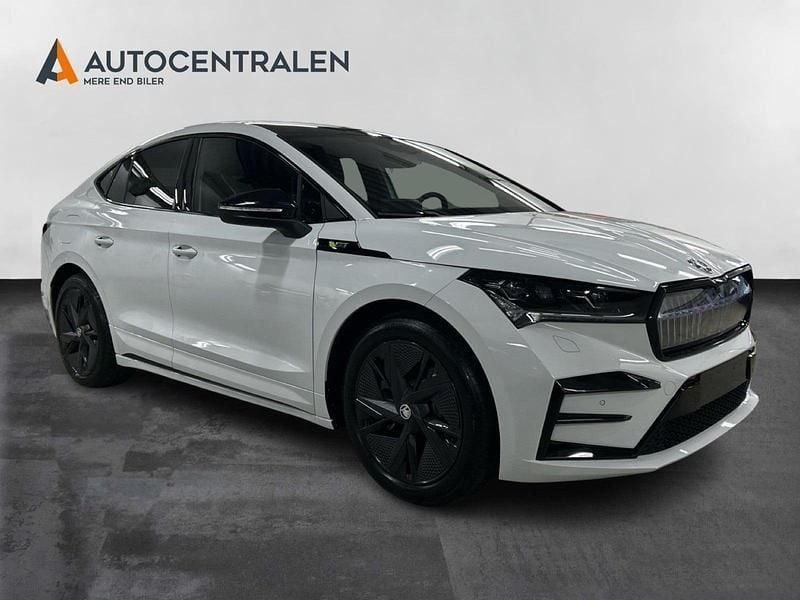 Ny Skoda Enyaq iV RS 250 kW (340 HK) 2025 Hvid SUV